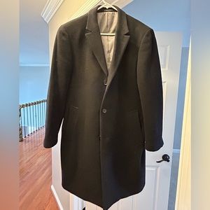 Men’s Calvin Klein Black Overcoat